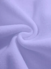 INAWLY 大码女式纯色落肩长袖拉链半开襟宽松休闲卫衣，适合秋季、毕业季、教师节等场合，返校季套头衫，秋冬款 - 紫丁香色 - 查看 6