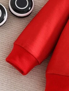 2pcs Baby Boy Halloween Red & Black Spider Pattern Knit Hoodie Sweatshirt, Elastic Waist Solid Black Pants, Children Clothing Set, Infant Outfit, Suit, Spring Autumn Winter, 6M-3T Baby Tracksuit Infant Streetwear Baby Boy Spider Outfit Baby Boy Clothes Spider Hoodie, Cozy Pixies, Infant Boy Winter Clothes Set, Baby Boys Sets, Boy Fall Outfits, Children/Infant Clothing, Baby Boy Clothes, Baby Casual Sets, Baby Boy Winter Outfit Baby Boy Winter Clothes, 6M-3T - Multicolor - View 7