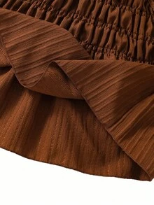 Sparklyn 2pcs/Set Teen GirlCasual Camisole Top And Wide Leg Pants Set, Woven Fabric, Elastic Waist, Summer