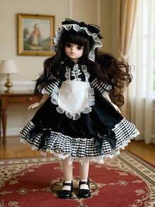 POKOJA LAND 1 Bộ quần áo búp bê SD BJD 30CM chủ đề Tiên rừng trang phục thanh lịch kèm phụ kiện hoa cho bé gái Bộ sưu tập búp bê công chúa Quà tặng trang trí tiệc Trang trí nhà cửa - Nhiều màu - Xem 6