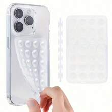 1pc 28-Piece Silicone Suction Cup Phone Holder - For Selfies And Videos, Strong Grip, Compatible With IPhone And Android - Sticky Silicone Holder, Suitable For Makeup Use, Ideal Video Recording And Photography Tool - Multicolor - View 6