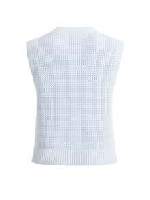 DKNY Women's Vest Blue - Blue - View 5