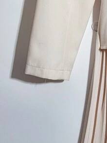 Franclia Women's French Style Elegant Blazer Collar High-End 2 In 1 Dress Fall Cloth For Women