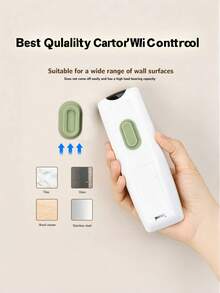 1 pièce Support magnétique pour télécommande, support mural auto-adhésif sans trace pour le rangement des télécommandes, support pour télécommandes, chargeurs, rangement de produits ménagers