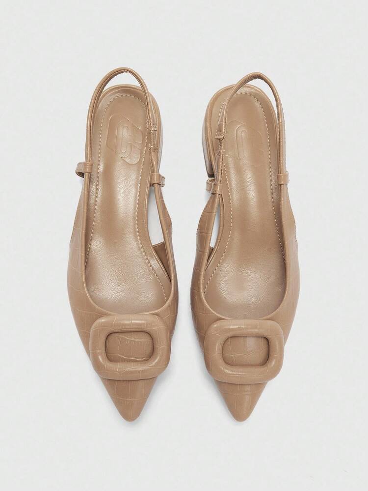 CUCCOO BIZCHIC Women's Fashion Versatile Pointed Toe Flat Shoes For Christmas Spring Shoes