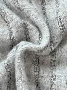 SHEIN 3pcs Tween Girls' Basic Solid Knit High Waist Ribbed Leggings, Black & Grey, Autumn/Winter Fall - Multicolor - View 11