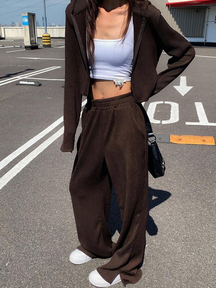 Women's Casual Style 2 Pieces Set (Shirt & Pants) Fall/Winter Tracksuits Women Set Hoodie Lounge Sets For Women