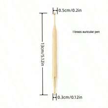 1 件青铜穴位按摩棒，不锈钢穴位按摩笔，适用于全身、眼周、面部经络、足底 - 彩色 - 查看 10