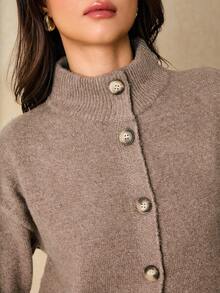 Poéselle Women's Casual Minimalist Turtleneck Sweater And Skirt 2 Pieces Set, Autumn/Winter,Brown Sweater ,Casual Sets For Women, Cozy Fall Layer,Women's Winter Sweater,Vintage Knitwear, Neutral Knit Top,Soft Knit ,Casual Sweater,Casual Outfit For Women,New Year Outfit ,Elegant Women,Fall/Winter,Cozy Fall And Winter Clothes For Women