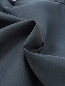 SHEIN Playful Pals 2pcs Baby Boys' Hooded Sweatshirt And Long Pants Set, Autumn - Dark Grey - View 4