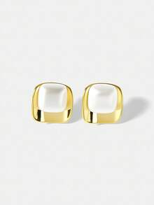 MOTF PREMIUM WOMEN STUD EARRINGS - Gold - View 6