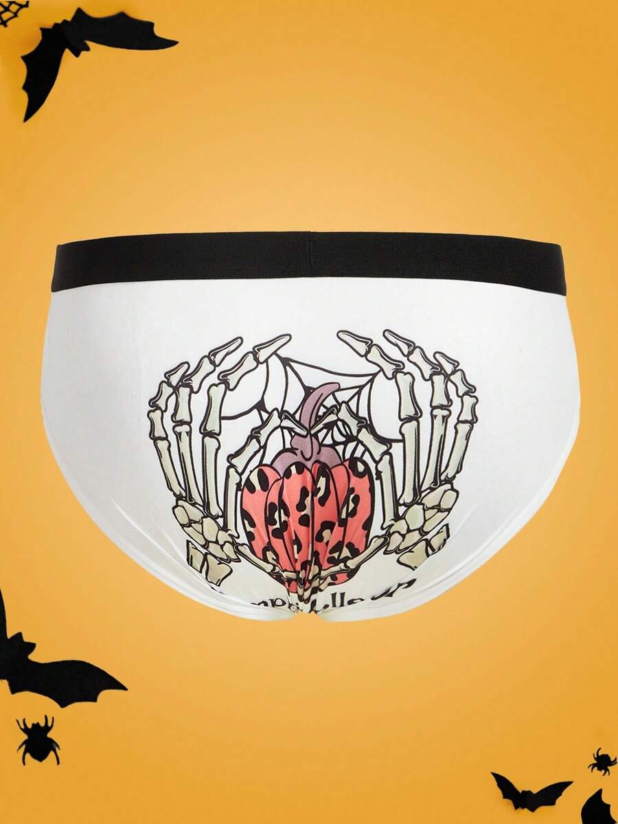 Men's Halloween Funny Graphic Boxer Briefs