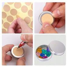 Bộ 24 hộp thiếc nhôm có thể tái sử dụng, hộp thiếc nhôm có nắp vặn và nhãn dán, hộp đựng mỹ phẩm cỡ nhỏ tiện dụng khi đi du lịch, dùng để đựng son dưỡng môi, kem dưỡng da, kem dưỡng ẩm, mặt nạ, nến mini, mỹ phẩm. - Bạc - Xem 9