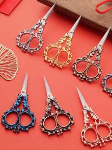 1 pièce Petits ciseaux à broder en alliage de zinc pour couture et artisanat DIY, outil de couture pour la maison