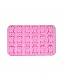 1pc Dog Paw & Bone Silicone Mold, Baking Mold, For Jelly, Candy, Chocolate, Ice Cube, Can Be Used To Bake Dog Snacks And Biscuits