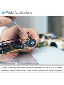 10pcs Blue Mini Screwdriver Set, Toy 2mm Cross Word Repair Tool, Suitable For Exercising Hands-On Ability Small Repair Tool, Crystal Screw Tool Halloween, Christmas, Thanksgiving Gift, Tools For Men