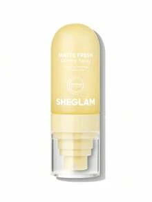 SHEGLAM Spray fissante opaco fresco, spray fissante per trucco a lunga durata, formula liquida-in-polvere, controllo dell'olio, non grasso, ideale per l'autunno e l'inverno, adatto allo stile Y2K, perfetto come regalo di compleanno o per feste di Ognissanti