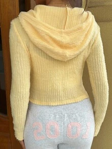 Sunnyshic Women's Casual Knitted Short Regular Jacket