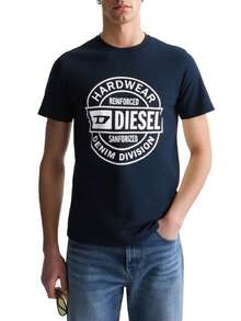 Diesel Men's T-Shirts Dark Blue - Navy Blue - View 1