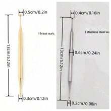 1 件青铜穴位按摩棒，不锈钢穴位按摩笔，适用于全身、眼周、面部经络、足底 - 彩色 - 查看 9