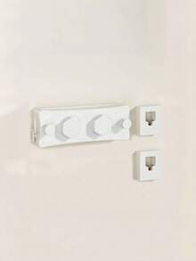 Rozwijana niewidoczna wewnętrzna/balkonowa stalowa linka do suszenia ubrań, łazienkowa rozwijana linka do suszenia ubrań, wiosenna, minimalistyczna, letnia