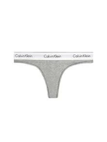 Calvin Klein Women's Contrast Color Letter Waistband Comfortable Briefs - Grey - View 1