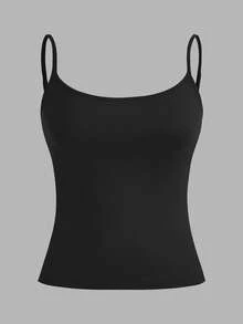 SHEIN EZwear 3 件套休闲性感吊带背心套装，修身夏季