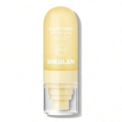SHEGLAM 哑光清新定妆喷雾超哑光液体转粉末持久定妆喷雾控油不油腻定妆喷雾品牌美容化妆品女士女孩秋冬完美之选 Y2K 时尚理想适合生日礼物万圣节派对最佳颜色