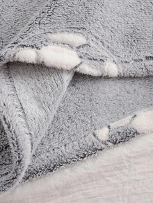 Teenage (Boys) Pajama Set, Long Sleeve Sweatshirt And Pants, Fleece Fabric, Pullover Style, Casual, Football Pattern Teen Pajamas Set