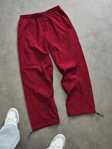 Manfinity Sport Corelite 男士运动裤，时尚夏季健身服跑步裤，宽松健身服，抽绳裤，圣诞秋季透气