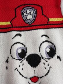 SHEIN | PAW Patrol 男童可爱休闲卡通图案圆领长袖毛衣
