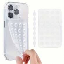 1pc 28-Piece Silicone Suction Cup Phone Holder - For Selfies And Videos, Strong Grip, Compatible With IPhone And Android - Sticky Silicone Holder, Suitable For Makeup Use, Ideal Video Recording And Photography Tool - Multicolor - View 14