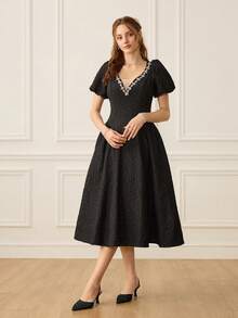 CUCCOO HITCHD Women's Fashion Floral Elegant Party High Heel Sandals For Christmas