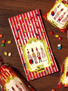 HARRY POTTER X SHEIN 100个可爱卡通图案印花透明扁平糖果袋、饼干包装袋、婚礼派对糖果袋、棒棒糖袋、OPP塑料袋、小礼品袋、学习用品袋、食品袋、食品盒，适用于糖果、巧克力、饼干、怪味豆、魔法圣诞礼物等。 - 彩色 - 查看 2