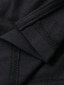 DAZY 秋季女童休闲连衣裙 - 黑色 - 查看 8