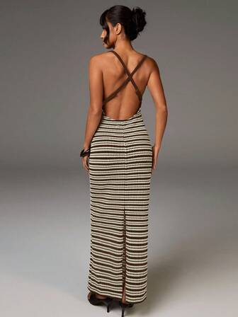 Athîral 女士时尚度假休闲细肩带连衣裙