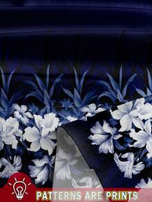 SHEIN Clasi 女士休闲宽松花卉印花连衣裙，适合夏季 - 彩色 - 查看 3