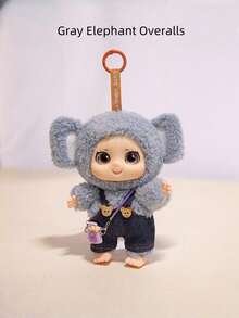 POKOJA LAND 多包装软萌可爱家庭第二代多色人偶，送朋友的礼物，家居装饰收藏品 - 彩色 - 查看 7