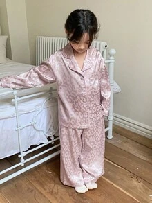 DAZY Young Girl Loungewear Fall, Winter - Purple - View 2