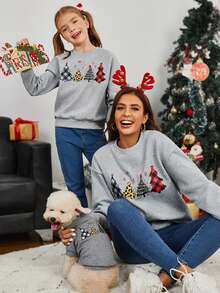 PETSIN 1pc Christmas Pet Sweatshirt - Multicolor - View 4
