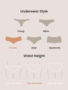 LUVLETTE 3-Pack Lace Trim Soft Cotton Mid-Waist Briefs Women Underwear Panties Set-Ice Blue