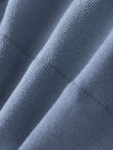 GlowEve كنزة صوفية مكتبية أنيقة ذات لونين مع طيات 2 في 1