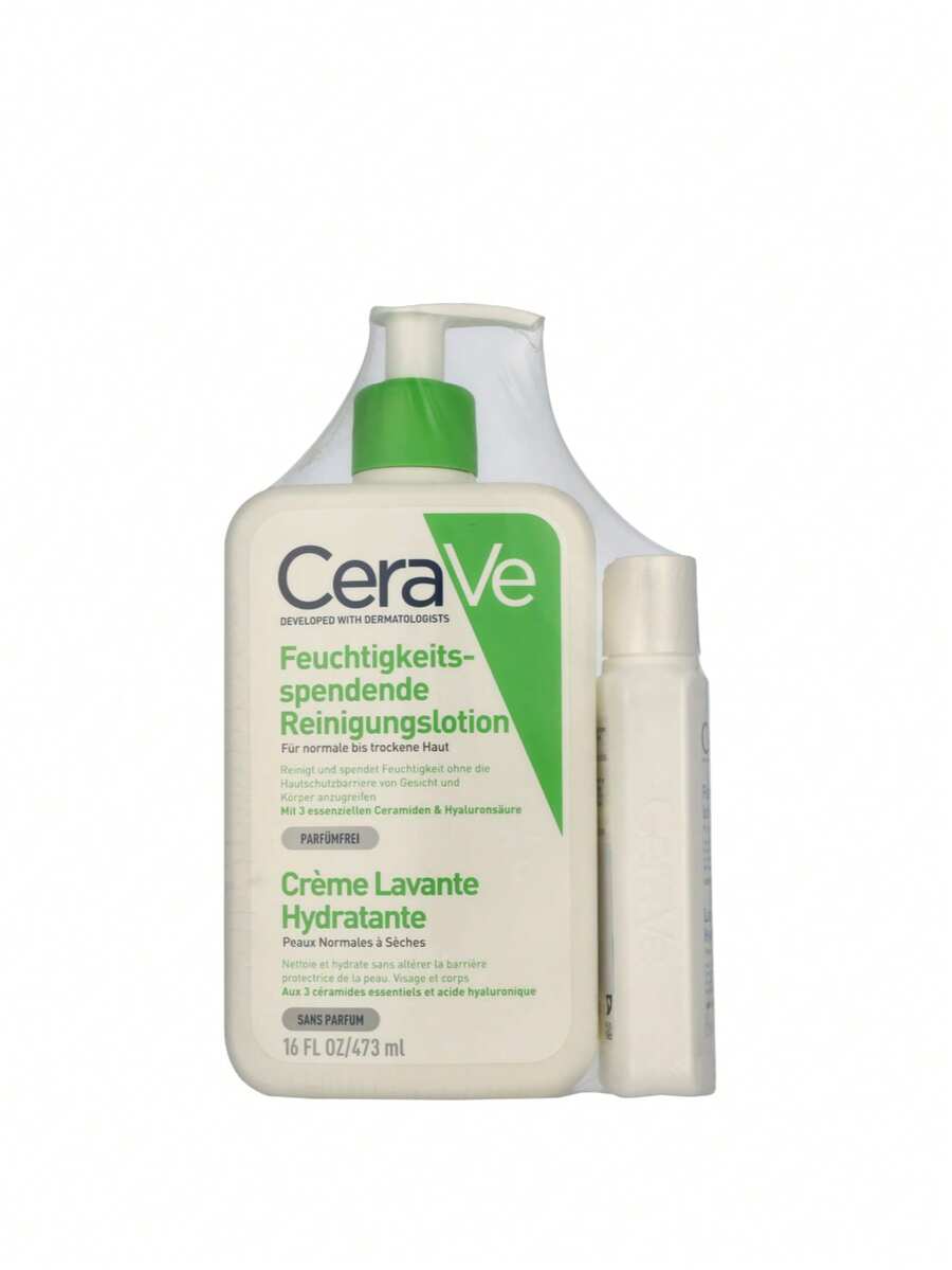 CeraVe Toleriane Hydrating Gentle Facial Cleanser 400 Ml - White - View 1