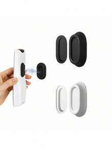 1 pièce Support magnétique pour télécommande, support mural auto-adhésif sans trace pour le rangement des télécommandes, support pour télécommandes, chargeurs, rangement de produits ménagers