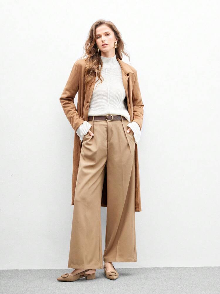 CUCCOO BIZCHIC Women's Fashion Versatile Pointed Toe Flat Shoes For Christmas Spring Shoes