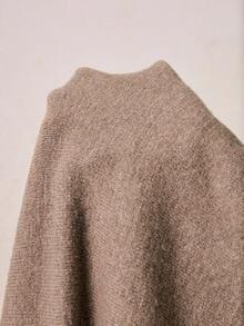 Poéselle Women's Casual Minimalist Turtleneck Sweater And Skirt 2 Pieces Set, Autumn/Winter,Brown Sweater ,Casual Sets For Women, Cozy Fall Layer,Women's Winter Sweater,Vintage Knitwear, Neutral Knit Top,Soft Knit ,Casual Sweater,Casual Outfit For Women,New Year Outfit ,Elegant Women,Fall/Winter,Cozy Fall And Winter Clothes For Women