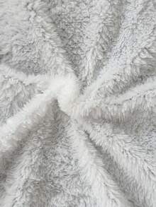 SHEIN Áo khoác parka thêu có mũ trùm đầu cho bé gái tuổi teen, có lớp lót giữ nhiệt, áo khoác mùa thu/đông cho bé gái, áo khoác có mũ trùm đầu màu đen cho bé gái, áo khoác lót lông cừu màu đen cho bé gái, áo khoác có mũ trùm đầu cho bé gái, áo khoác lông cừu thời trang có khóa kéo cho bé gái, áo khoác lông cừu cho bé gái, áo khoác Sherpa cho bé gái màu đen - màu đen - Xem 14
