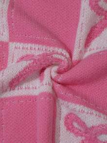 Momance 孕妇蝴蝶结装饰圆领休闲长袖套头衫