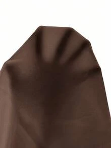 Áo khoác nỉ dáng ngắn có mũ kéo khóa toàn thân SUMWON hợp thời trang, kiểu dáng rộng rãi, thích hợp cho mùa đông thu, phong cách đường phố hiện đại, chất liệu nỉ trơn. - Màu nâu Sô-cô-la - Xem 7