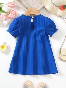 Elladie kids 1pc Baby Girls' Cute 3D Floral Summer Dress